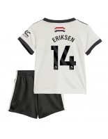 Manchester United Christian Eriksen #14 Tredjedraktsett Barn 2024-25 Korte ermer (+ bukser)